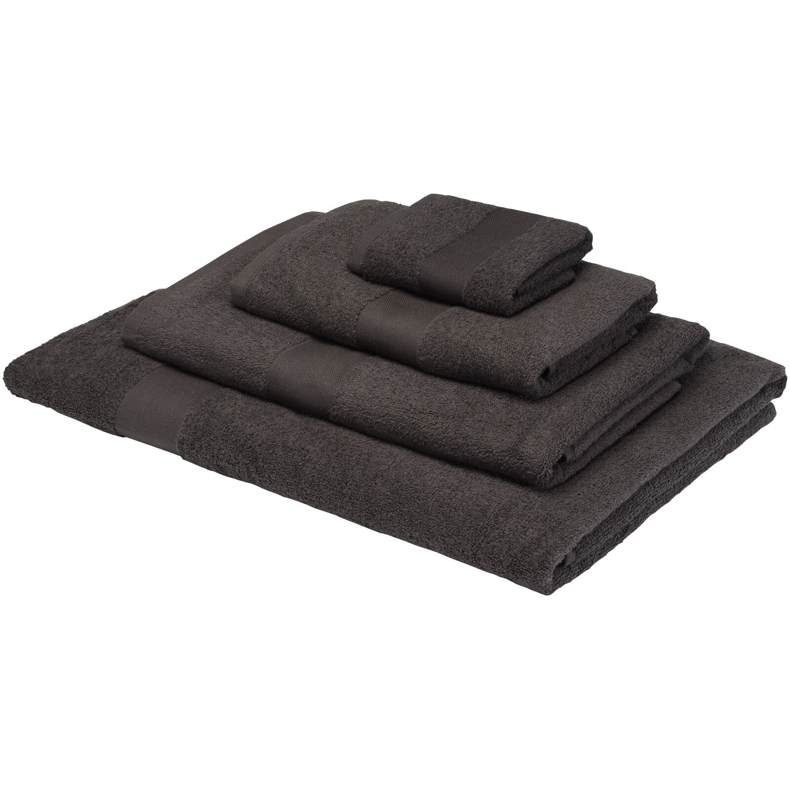 Evelyn 450 g/m² Baumwollhandtuch 100 x 180 cm - anthrazit-503