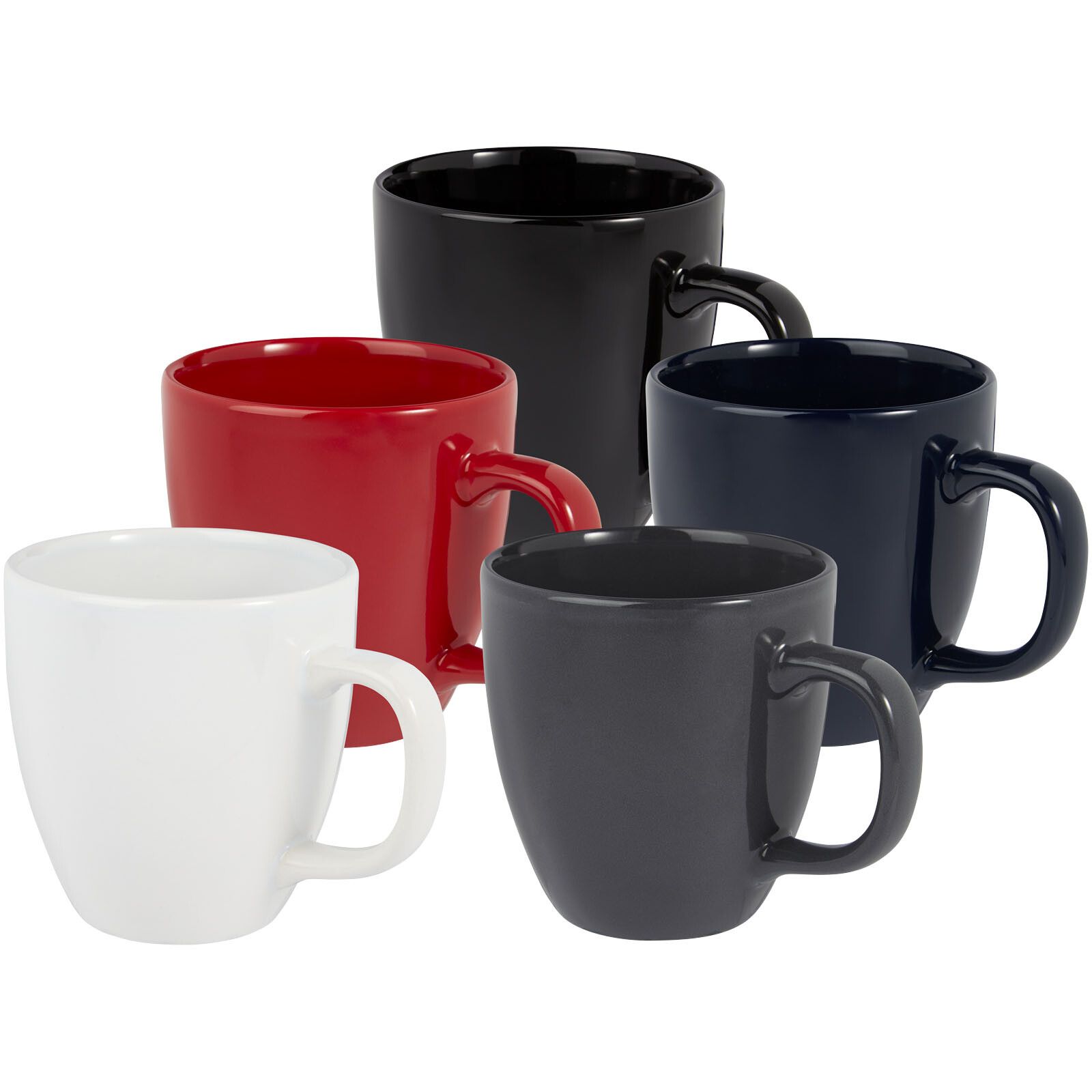 Moni 430 ml Keramiktasse - weiss-94
