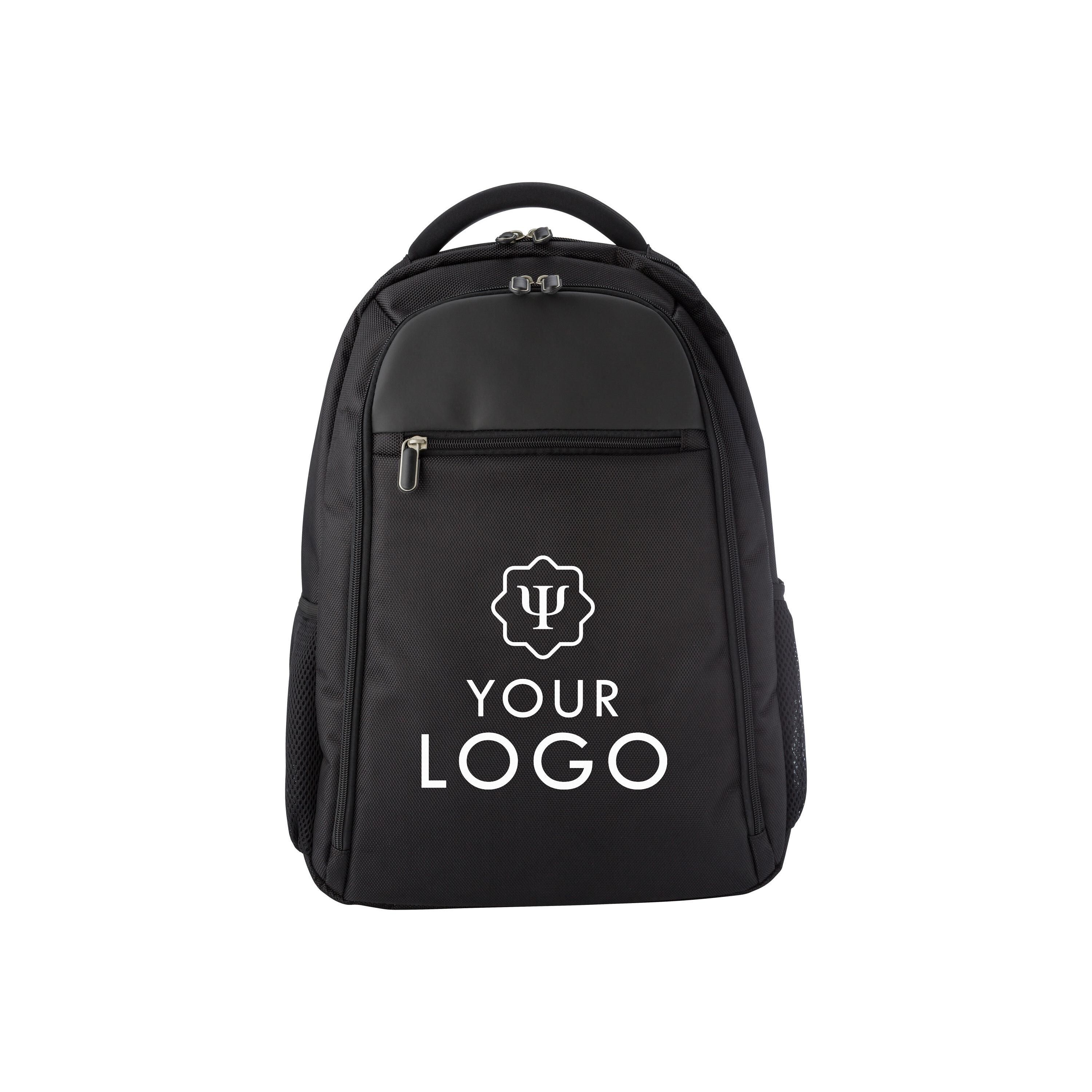 Laptop Rucksack aus Polyester Ivan - schwarz-612