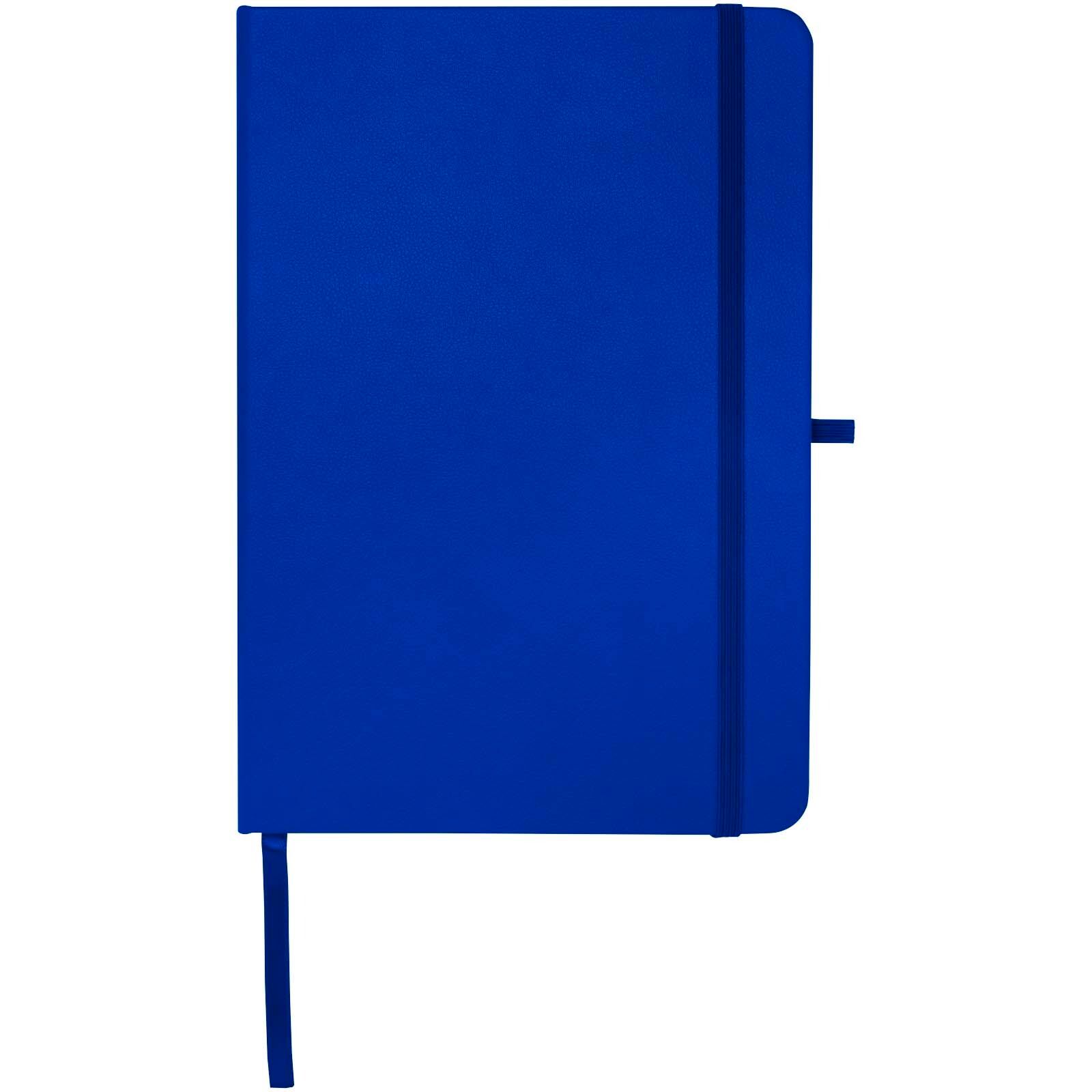 Teak A5 Hardcover Notizbuch, liniert, aus recyceltem Material - royalblau-989