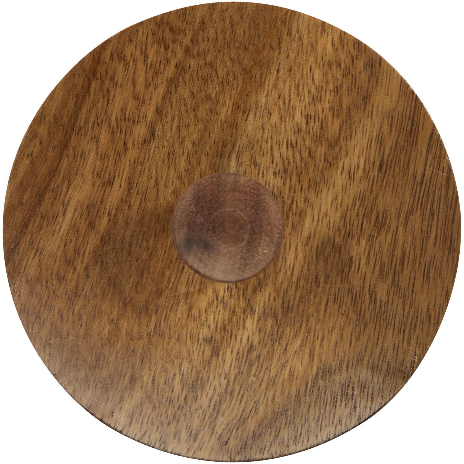 Ivorie 600 ml Kaffeebereiter - transparent -  holz-644