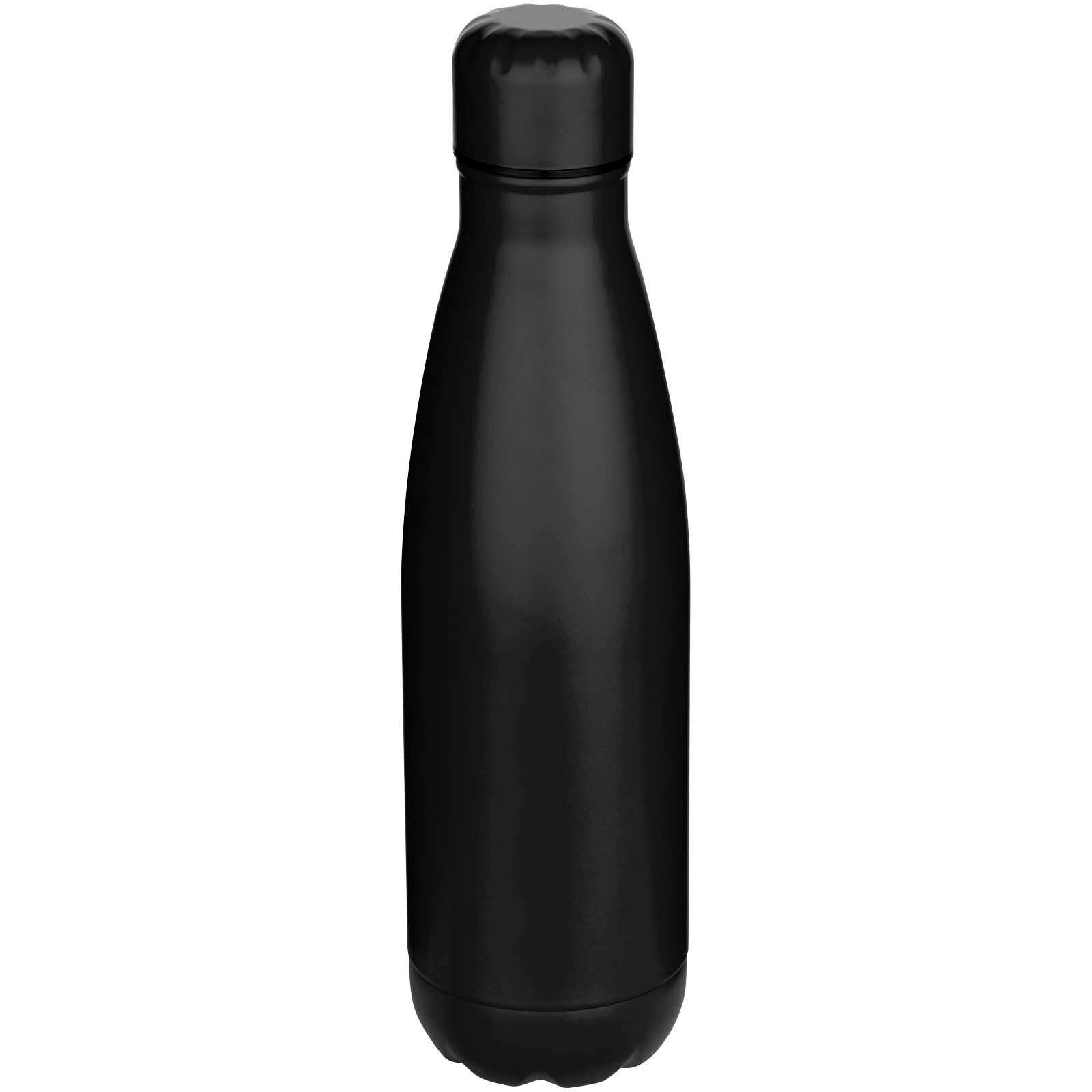 Cove 750 ml RCS-zertifizierte, einwandige Trinkflasche aus recyceltem Edelstahl - schwarz-205