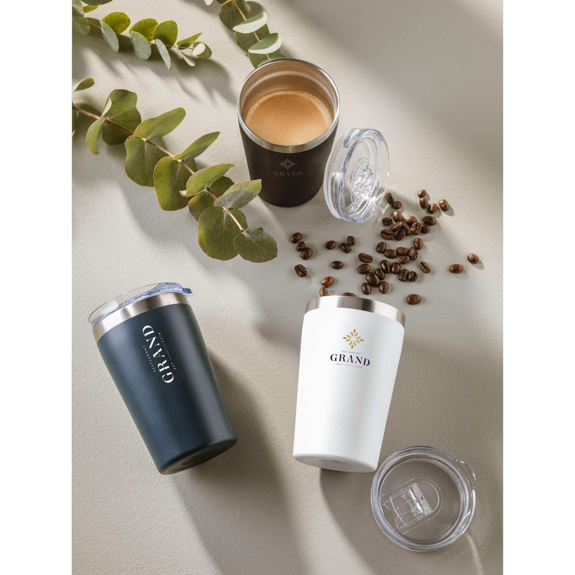 Re-Steel RCS Recycled Coffee Mug 380 ml Thermobecher - dunkel blau-967