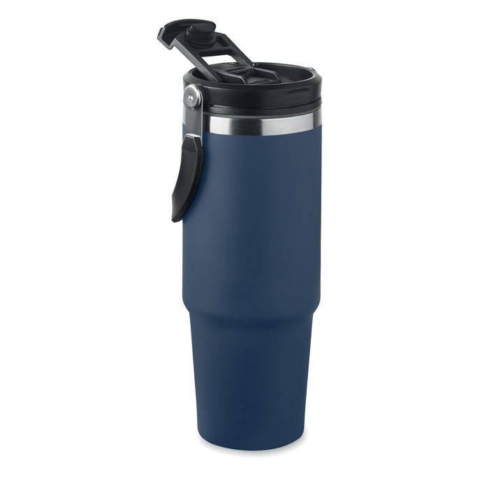 Doppelwandiger Becher 850 ml SUMA HAND - marineblau-906