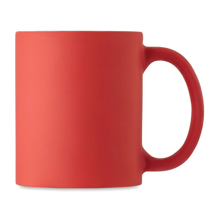 Kaffeebecher, matt 300 ml DUBLIN COLOUR - rot-203