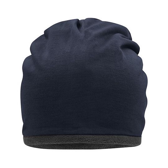 Fleece Beanie - navy - carbon-39