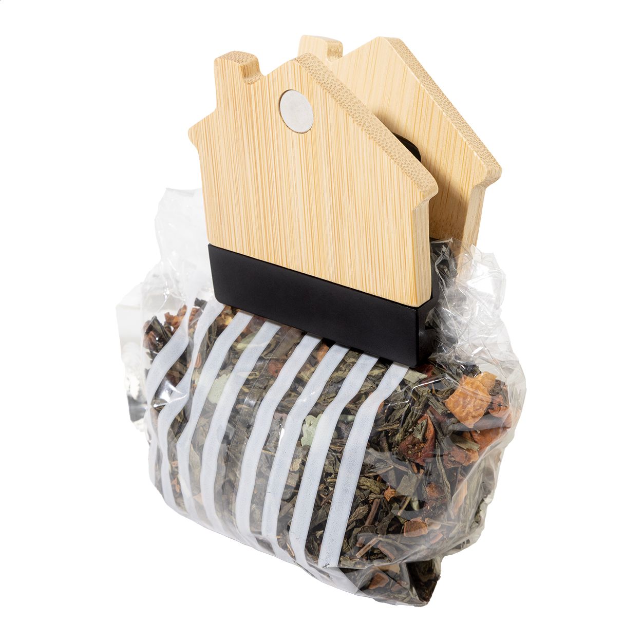 CasaClip Kühlschrankmagnet mit Notizklammer - natur-586
