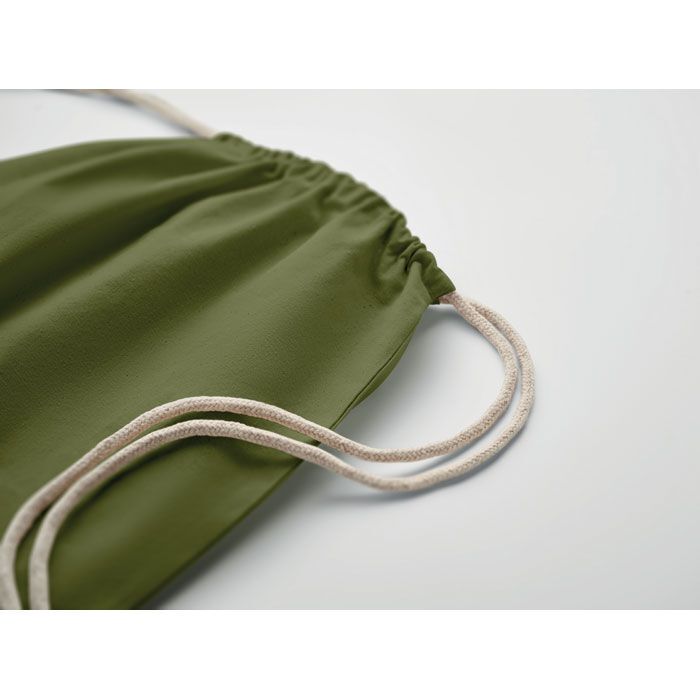 Kordelzugbeutel Fairtrade 180g OSOLE DRAW COLOUR - dunkelgrün-579