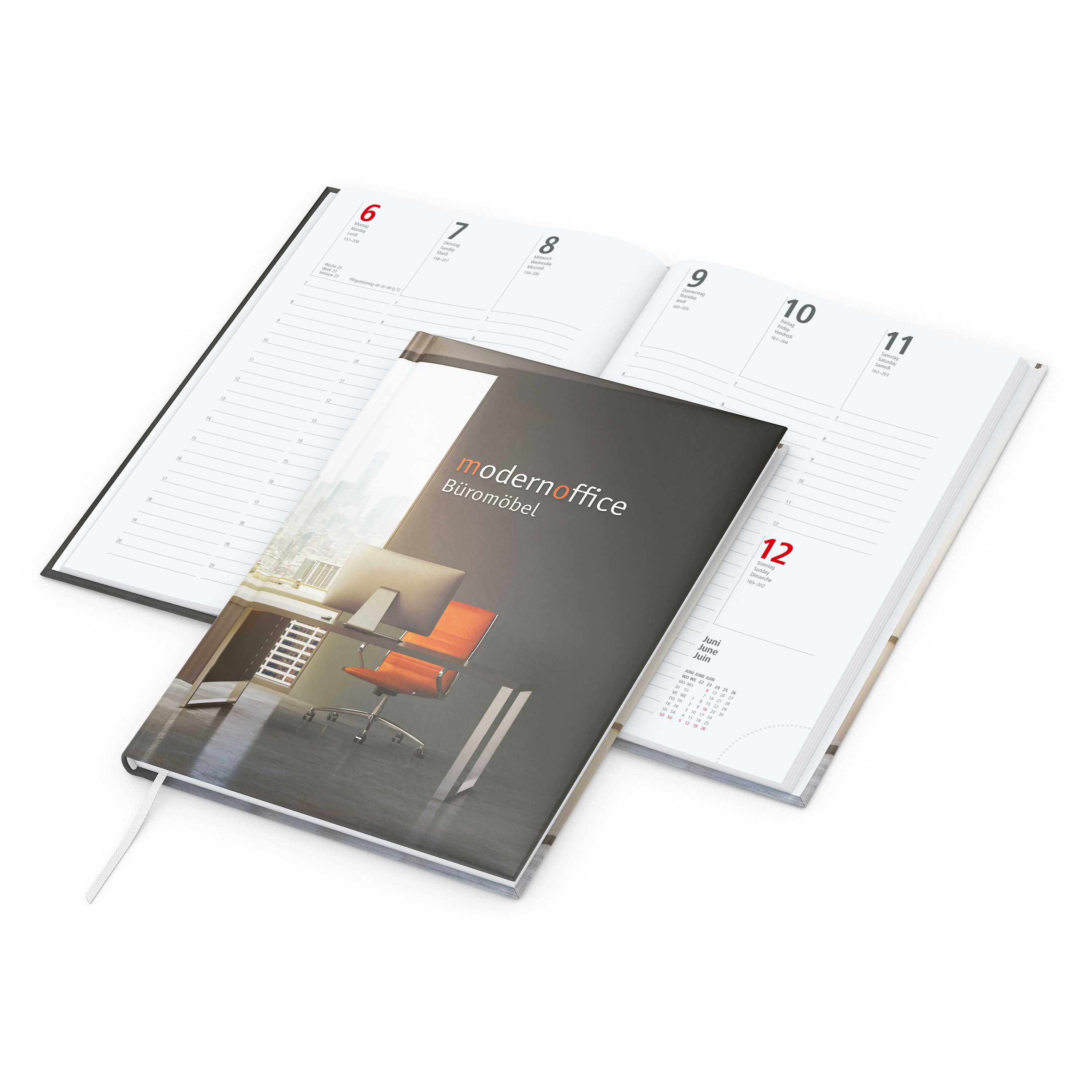 Wochenkalender Prestige, glänzend-345