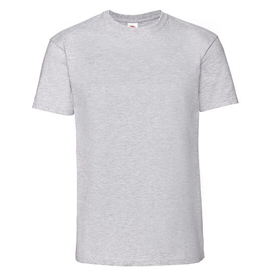 Iconic 195 Ringspun T - heather grey-217