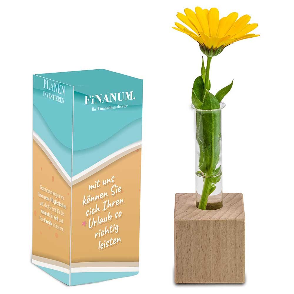 Mini-Vase - mit Digitaldruck und Lasergravur-326