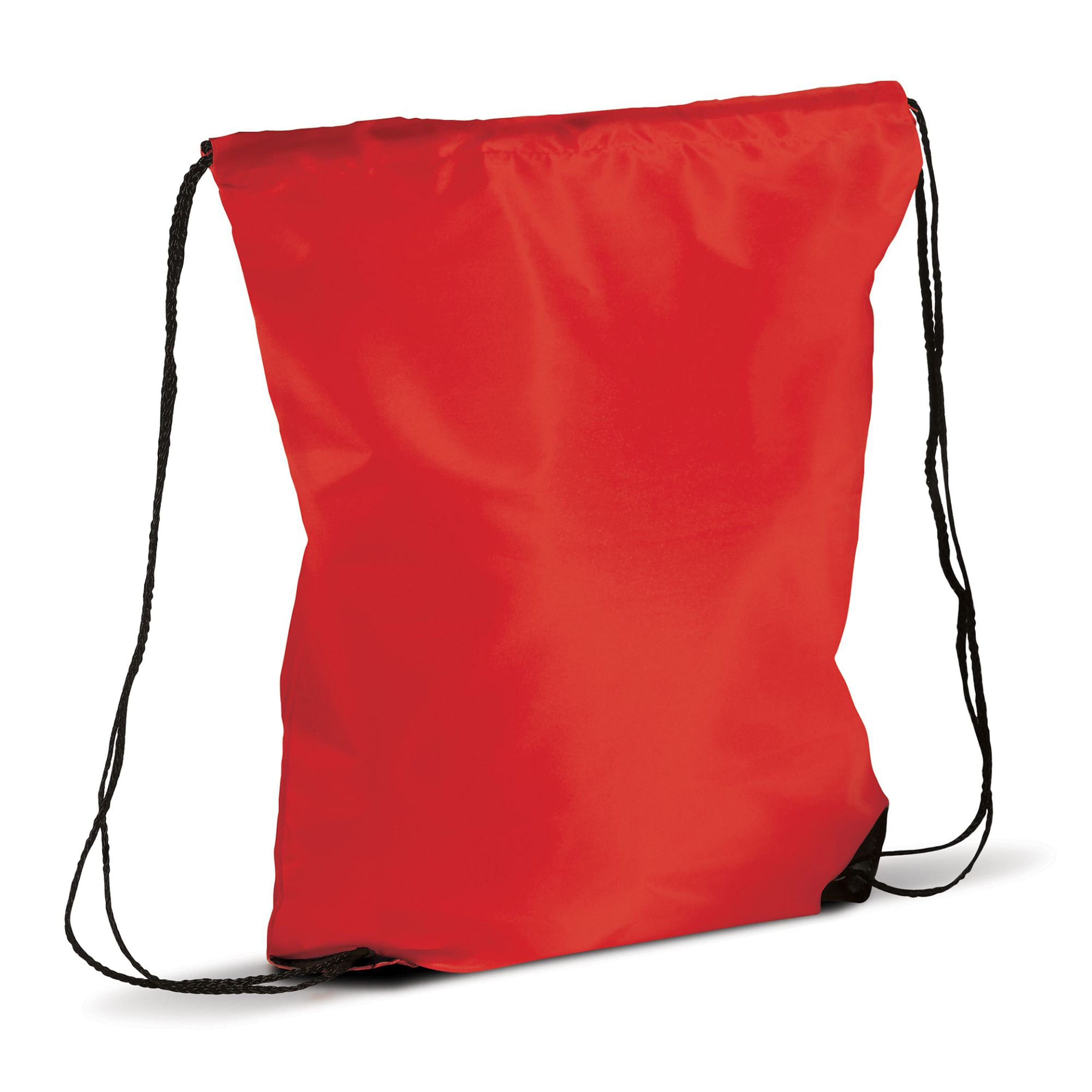 Kordelzugtasche 210T RPET - rot-585