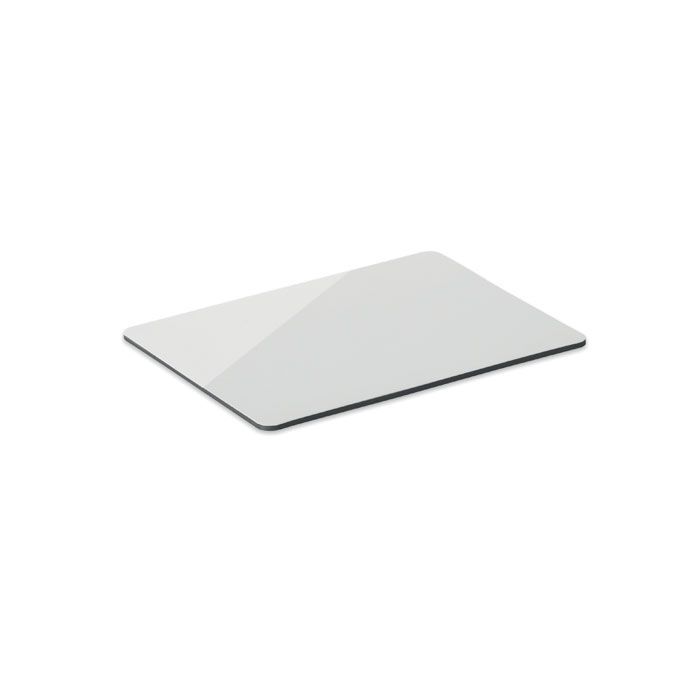 Rechteckiger Magnet mit PVC MAGREC 75 - weiß-594