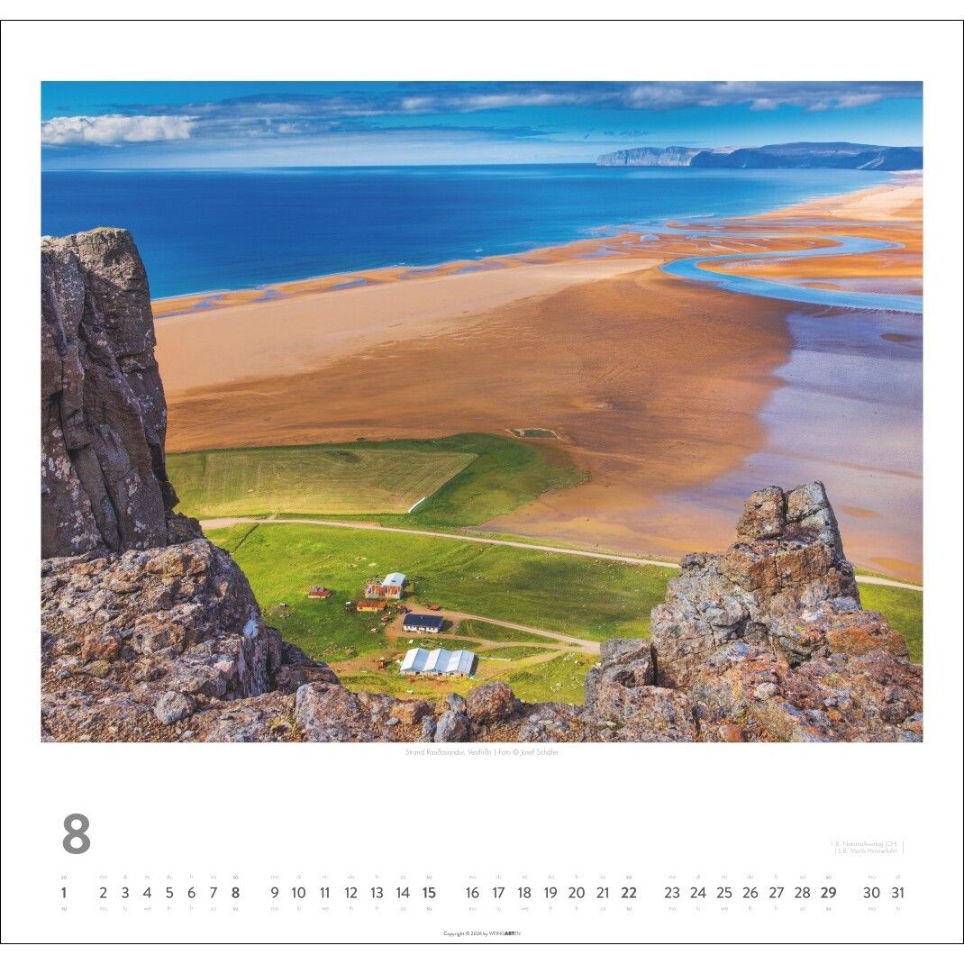 Island - Landschaft & Natur Kalender-864