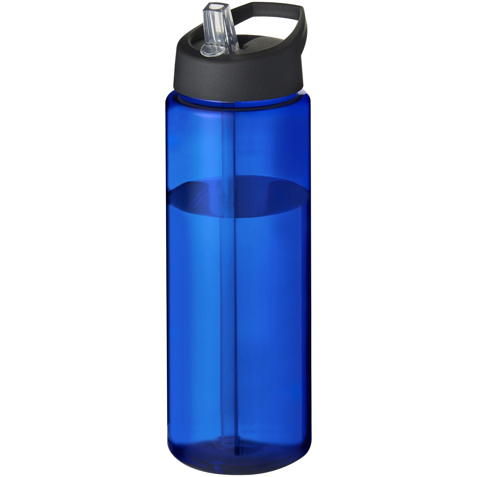 H2O Active Vibe 850 ml Sportflasche mit Ausgussdeckel - blau -  schwarz-325