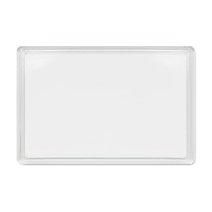 Acryl-Fotomagnet rechteckig MAGME - transparent-651