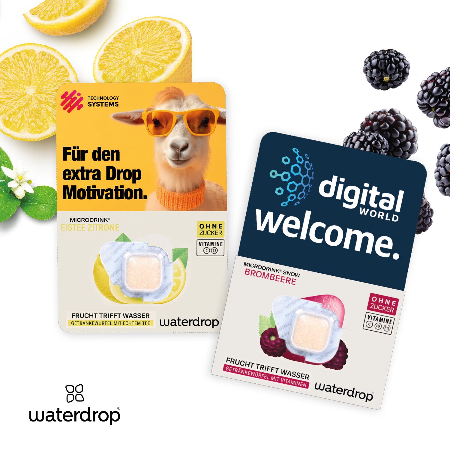 Werbekarte Waterdrop®-135