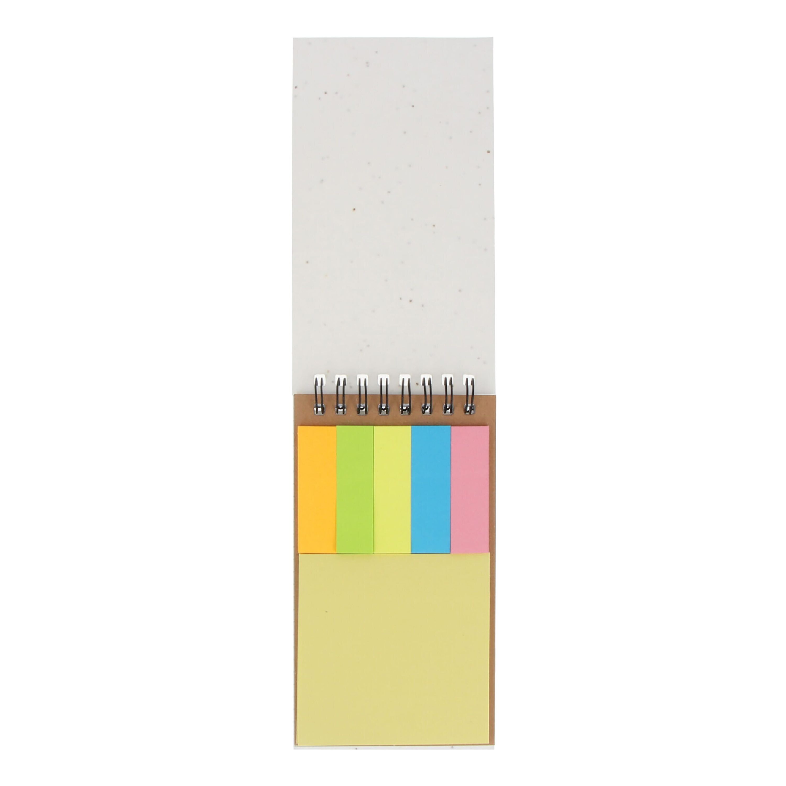 Haftnotizen-Set aus Saatgutpapier - weiss-524