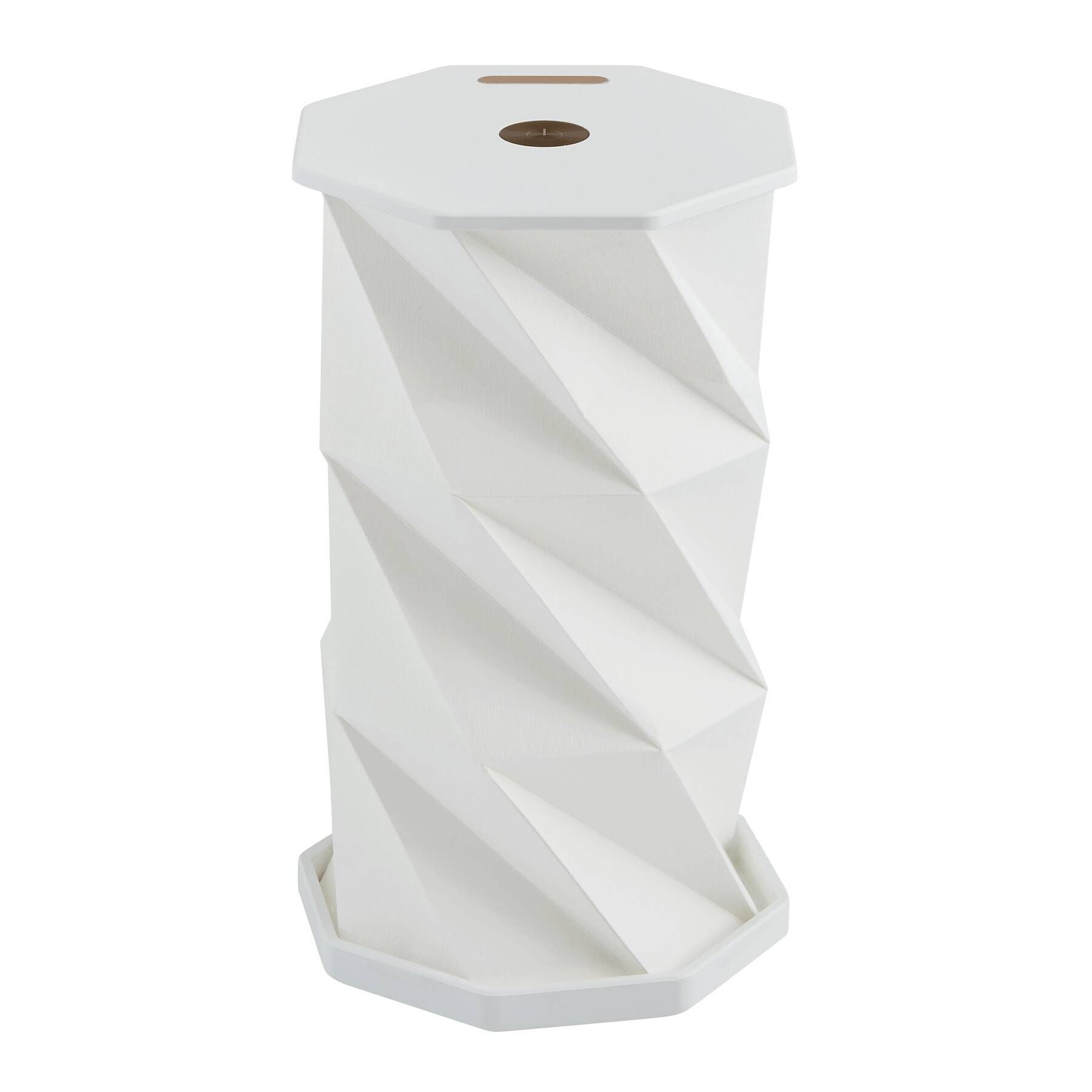 Faltbare / ausziehbare LED-Tischlampe CHIC GLOW - weiß-716