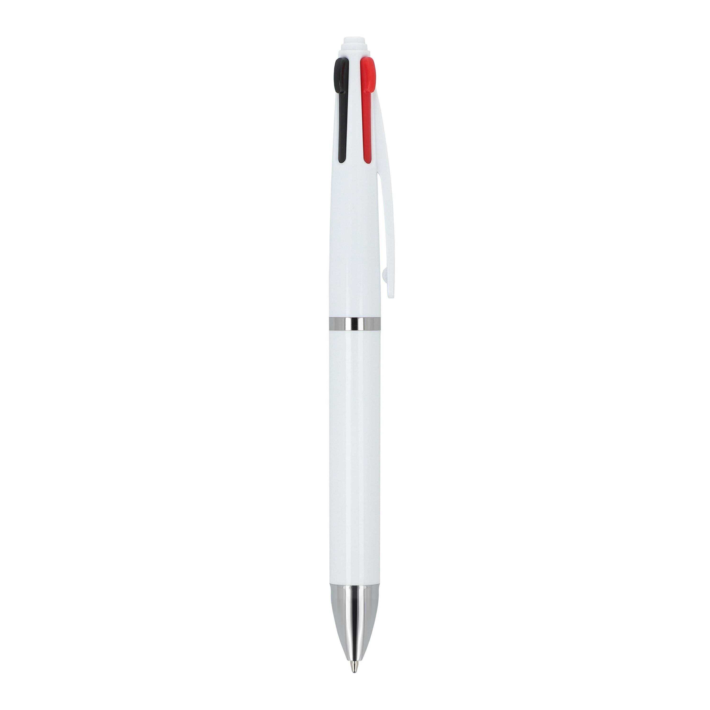 4-Farben-Stift  - weiss-521