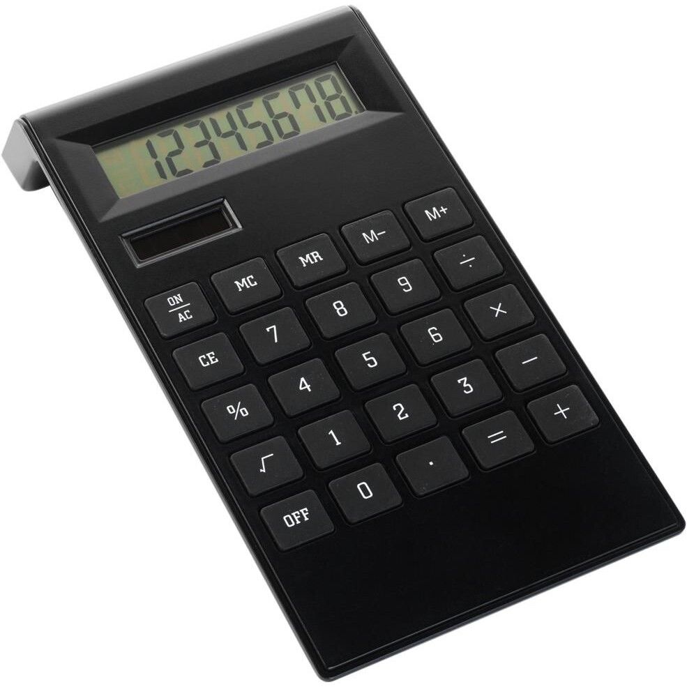 Tischrechner aus ABS-Kunststoff Murphy - schwarz - silber-111