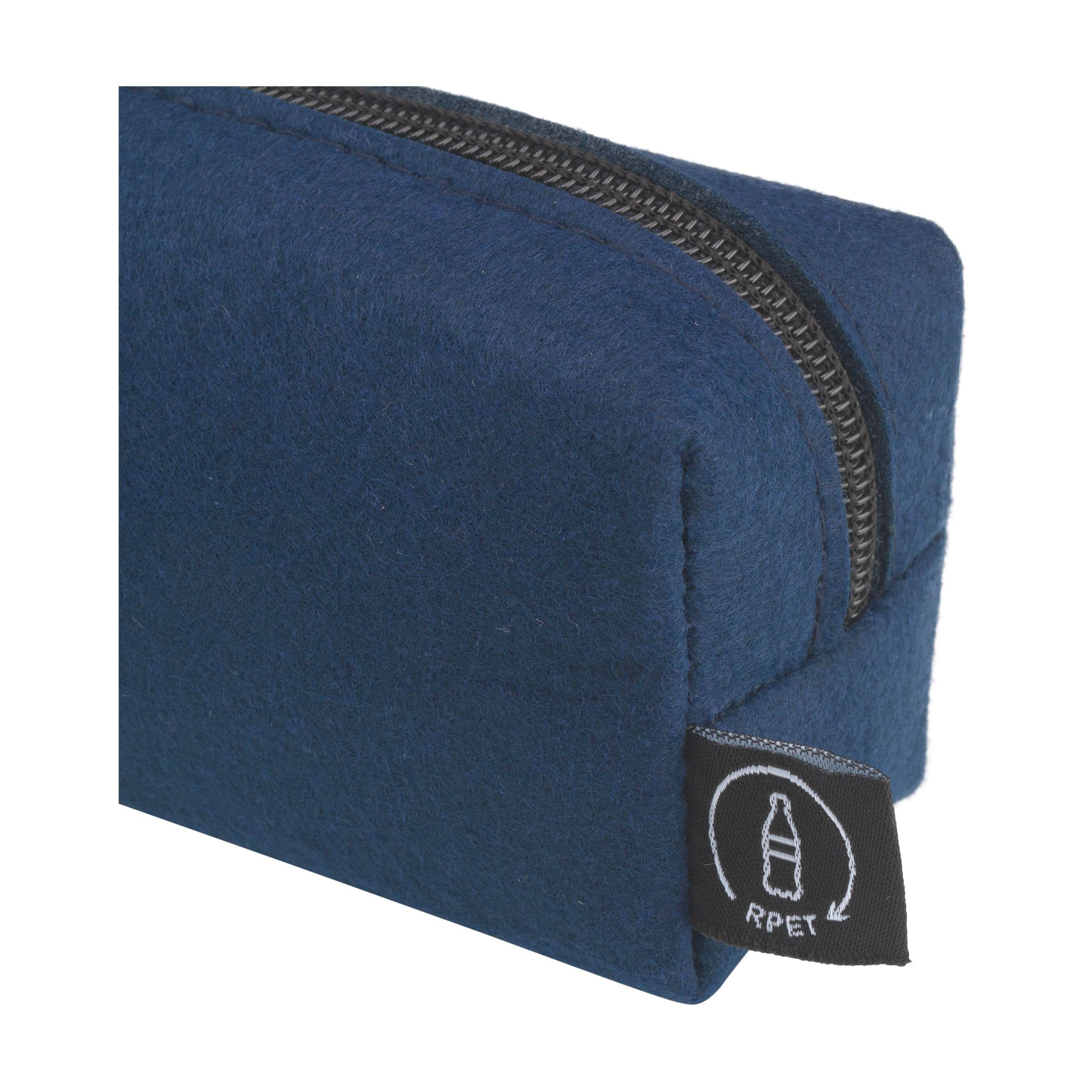 Pencil Case GRS RPET Felt Federmäppchen - dunkel blau-487