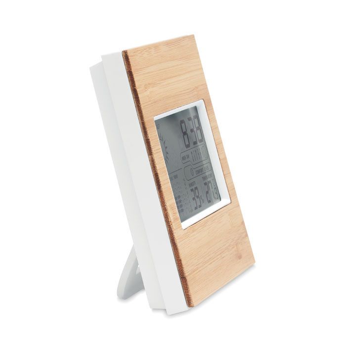 Wetterstation Bambus TURKU - holz-882