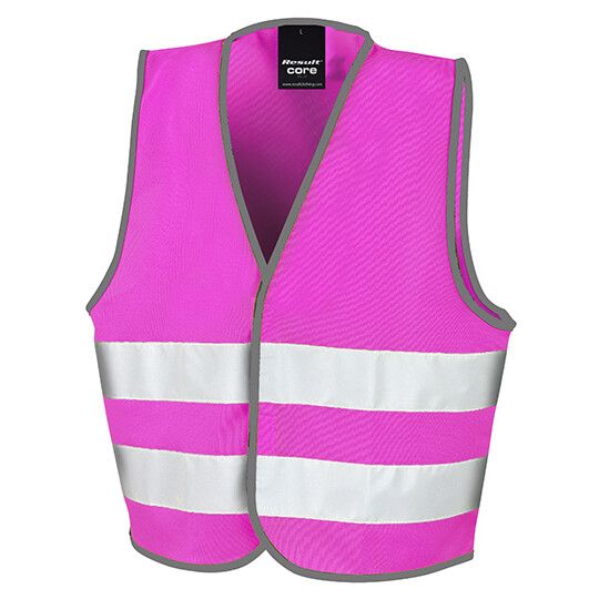 Junior Safety Vest - pink-685