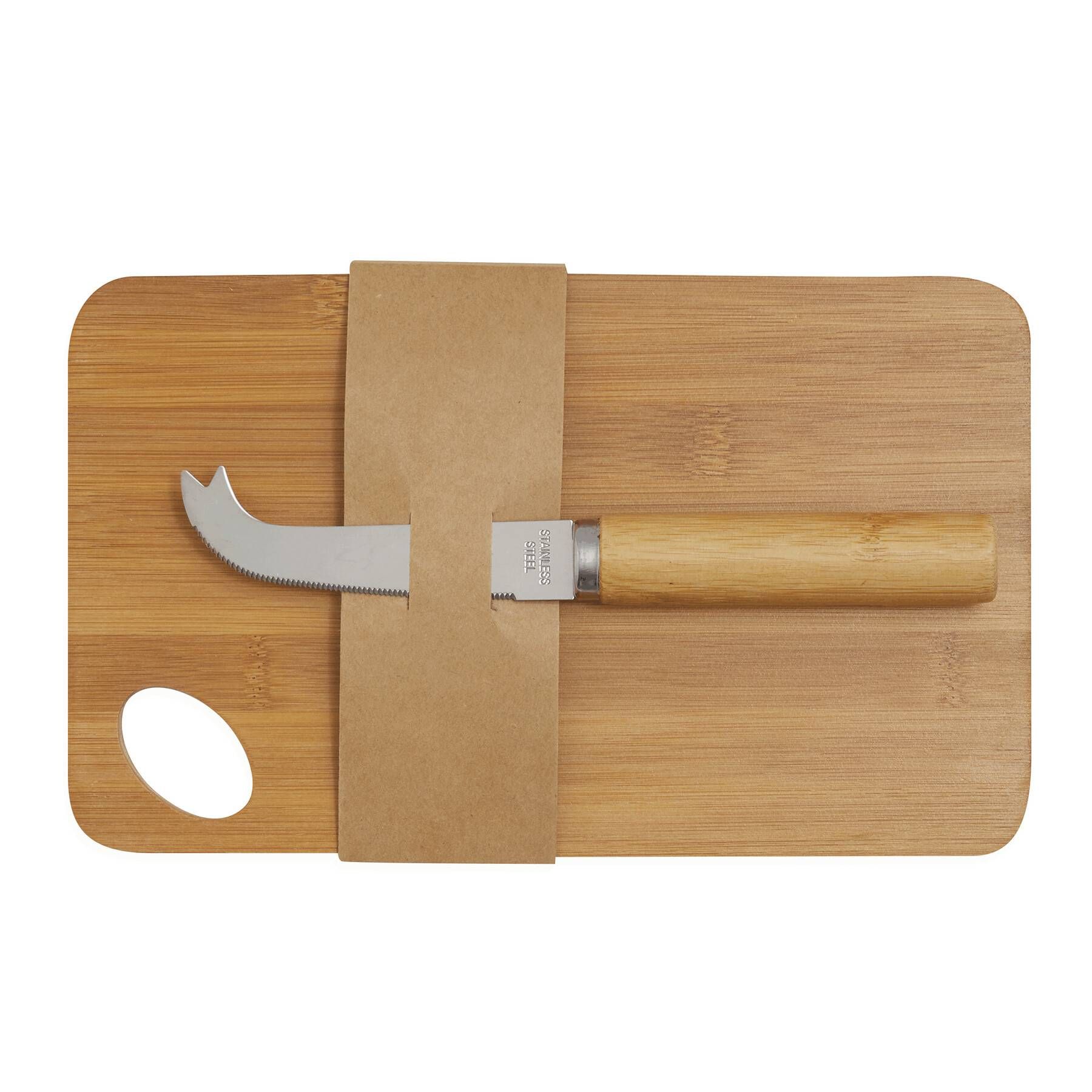 Käseset BAMBOO CHEESY - braun-124