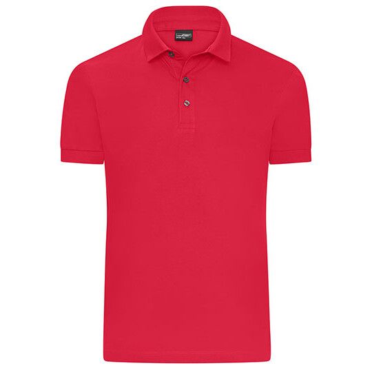 Men´s Mercerised Polo - light red-177