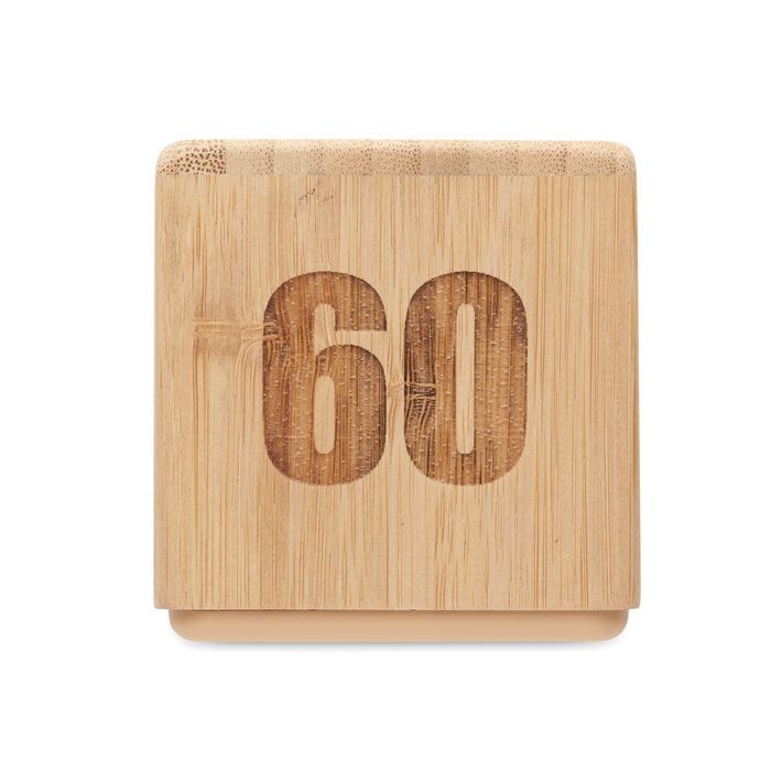 Zeitwürfel Bambus CURT - holz-792