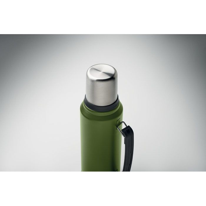 Doppelwandige Flasche 1L NYIMA - dunkelgrün-852