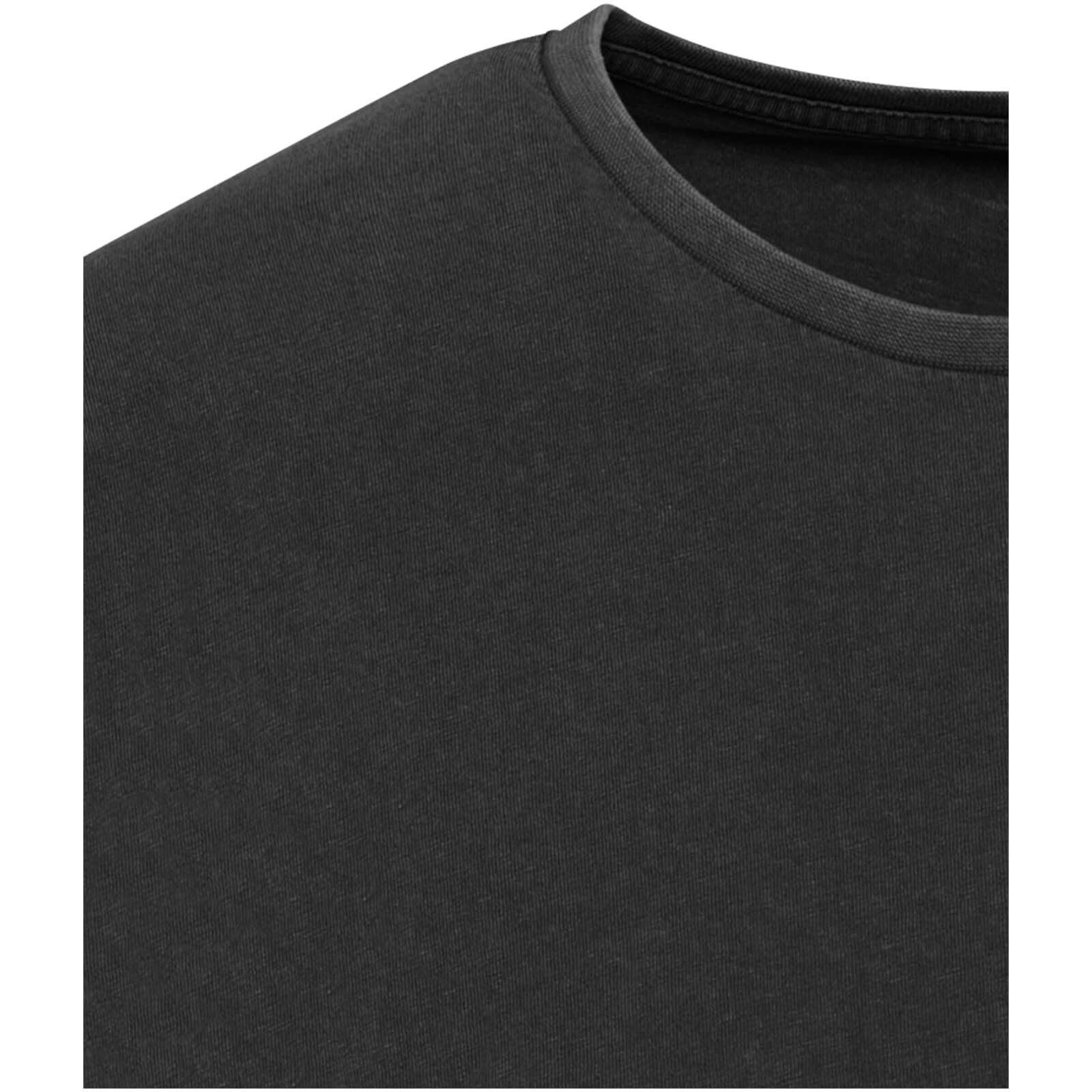 Nanaimo Kurzärmeliges T-Shirt für Damen im Washed Look, 160 g/m2 - schwarz-578