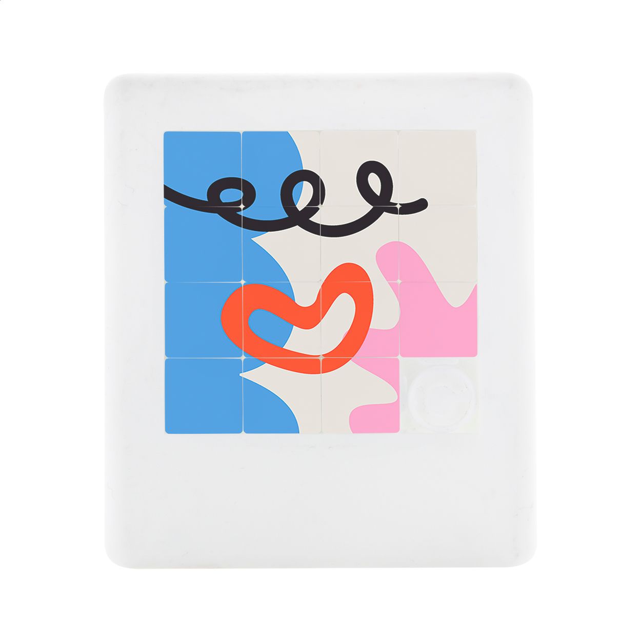 Rezimi RABS mini Schiebepuzzle - weiß-486