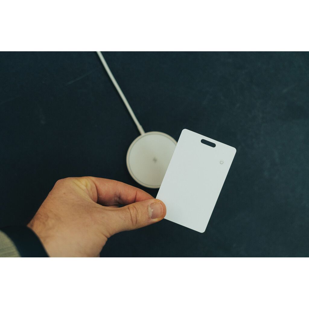 Findit RCS rABS wiederaufladbare Ultra-Thin Tracker-Karte - weiß-820