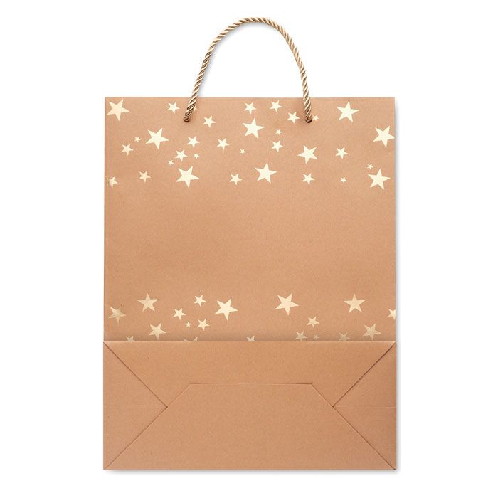 Geschenkpapiertüte SPARKLE - golden-696