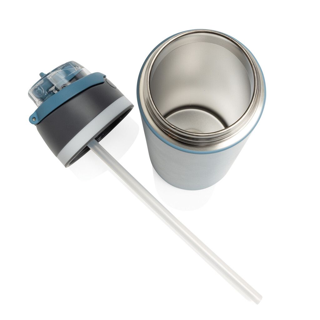 Omni Sip verschließbare Flasche aus RCS-reSteel, 720ml - blau-73