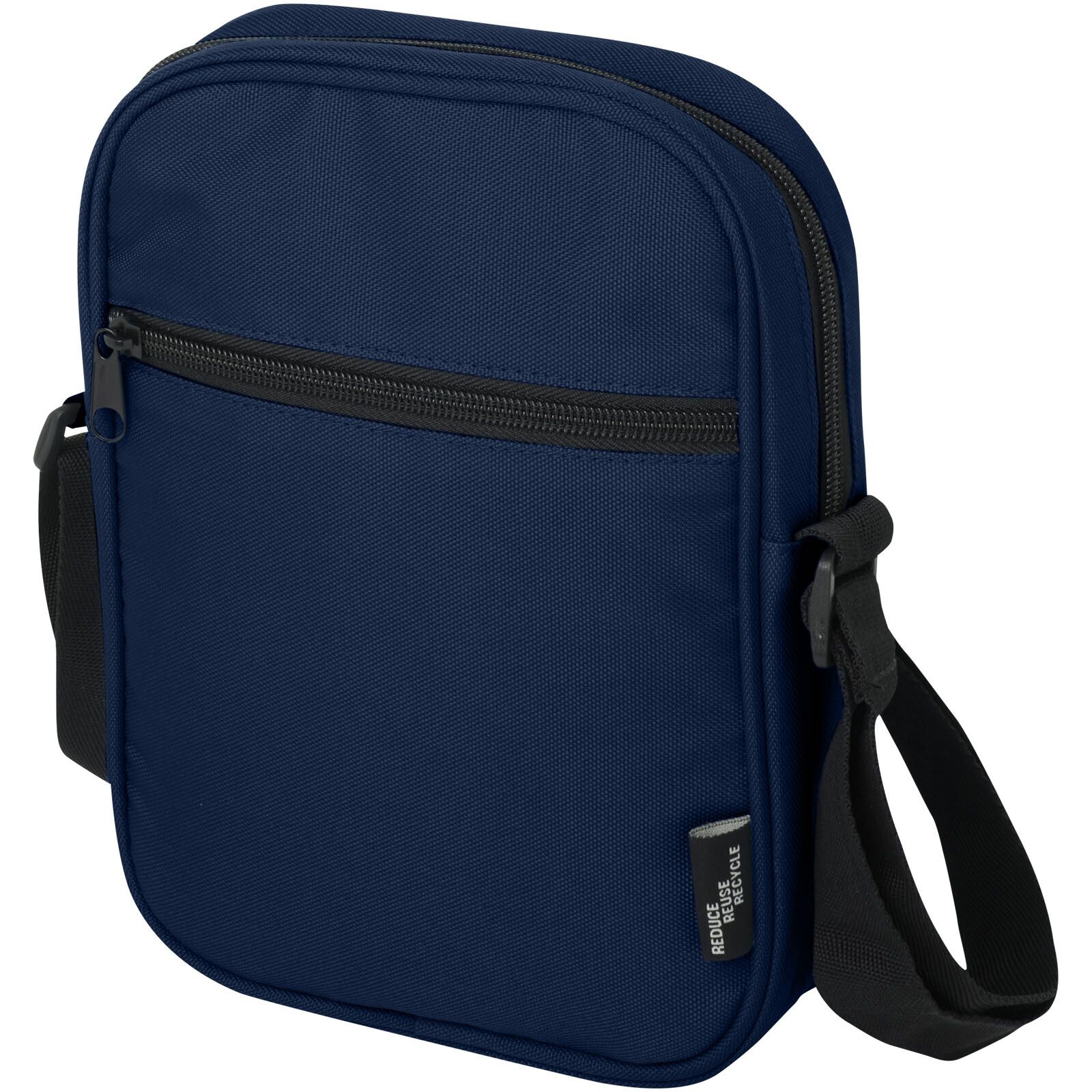 Byron Umhängetasche aus GRS Recyclingmaterial 2 L - navy-109