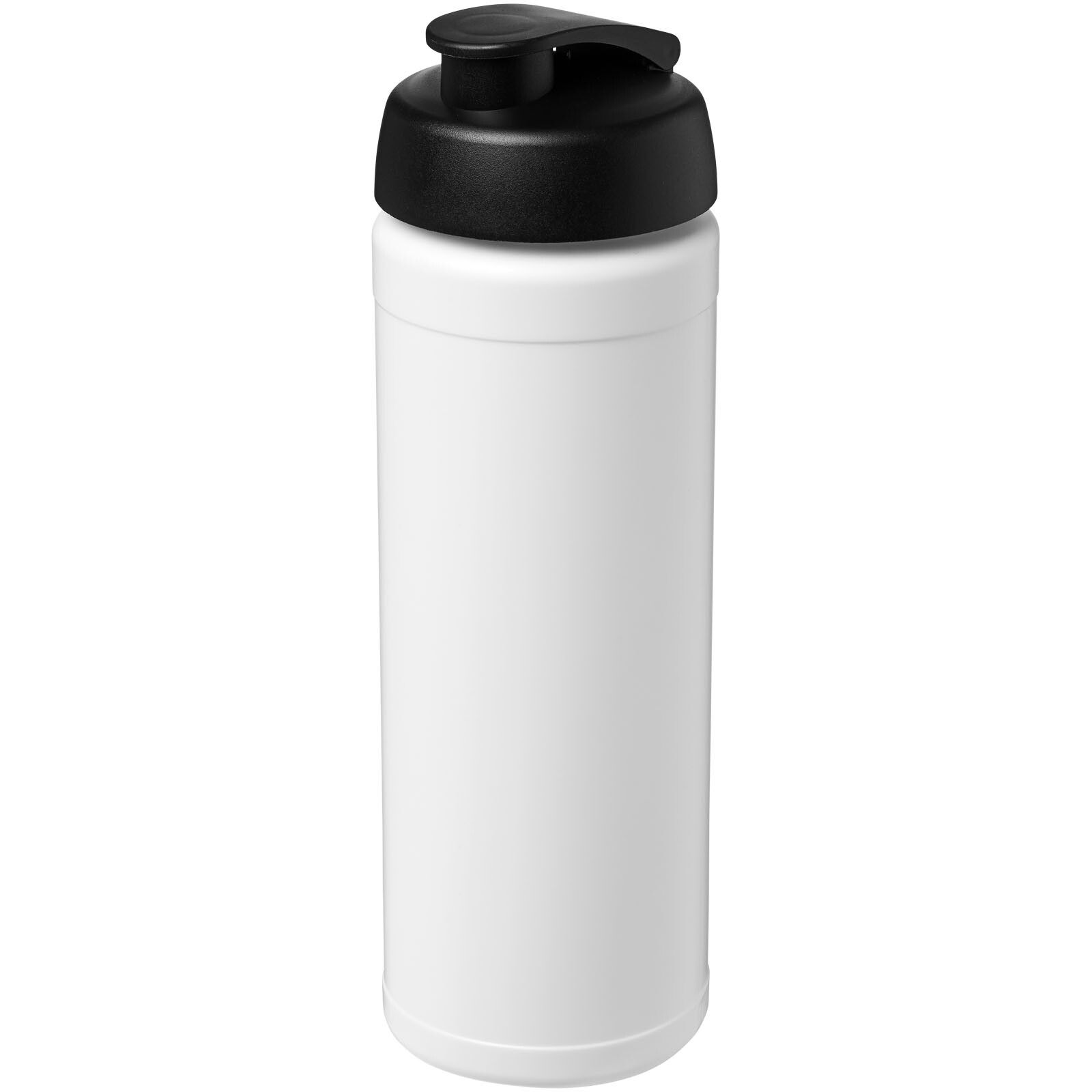 Baseline Plus 750 ml Flasche mit Klappdeckel - weiss -  schwarz-253