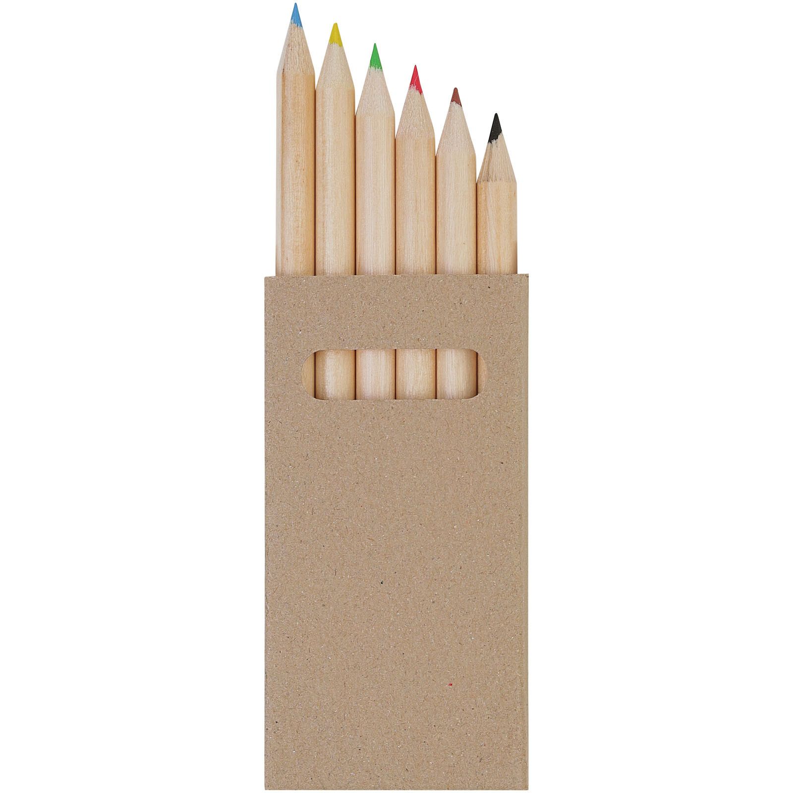 Ayola 6-teiliges Buntstiftset - natur-484