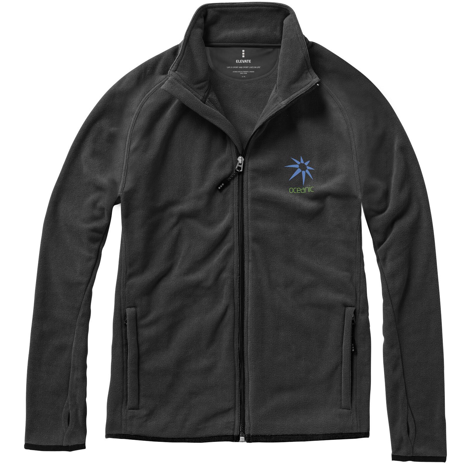 Brossard Fleecejacke für Herren - anthrazit - 3XL-908