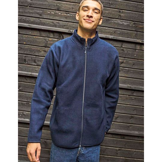 Recycled Fleece Jacket - bordeaux-421