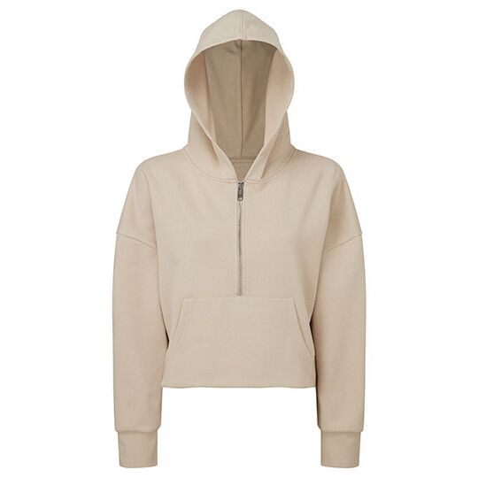 Women´s Half Zip Hoodie - nude-601