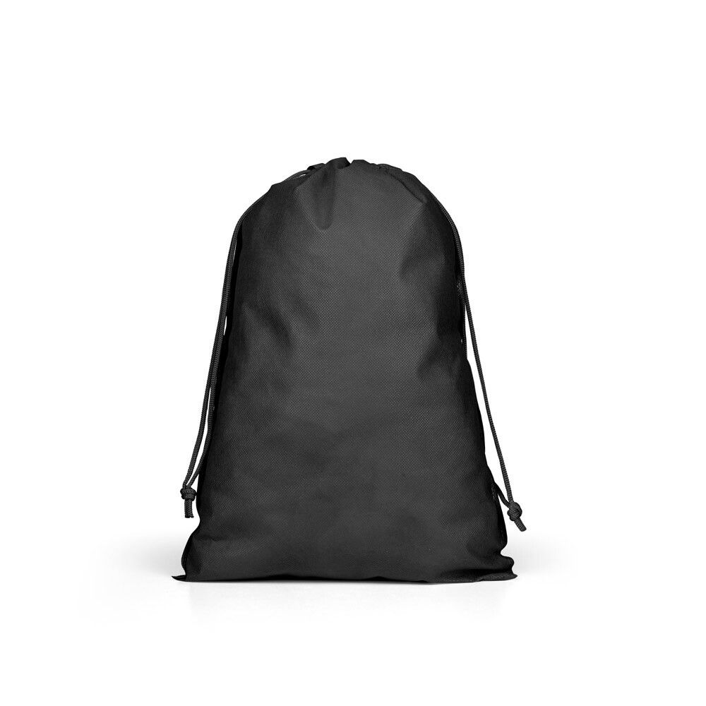 GIFT BAG L Großer heißversiegelter Vliesbeutel (60 g/m²) - schwarz-647