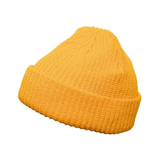 Rib Beanie - gold-118