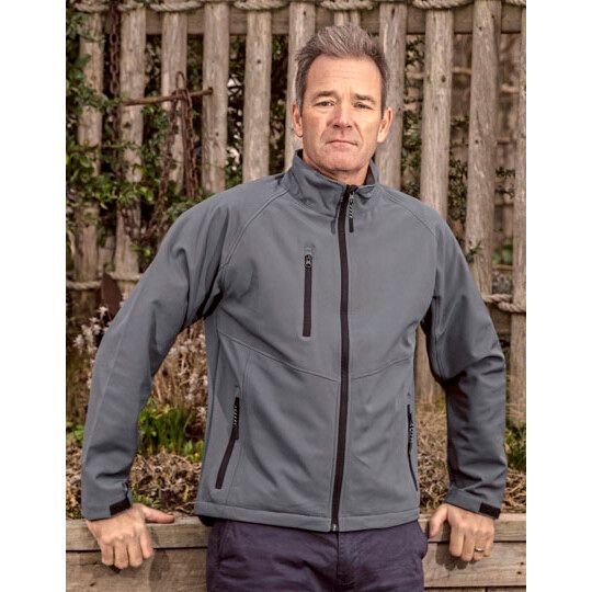 Men´s Base Layer Soft Shell Jacket - red-553