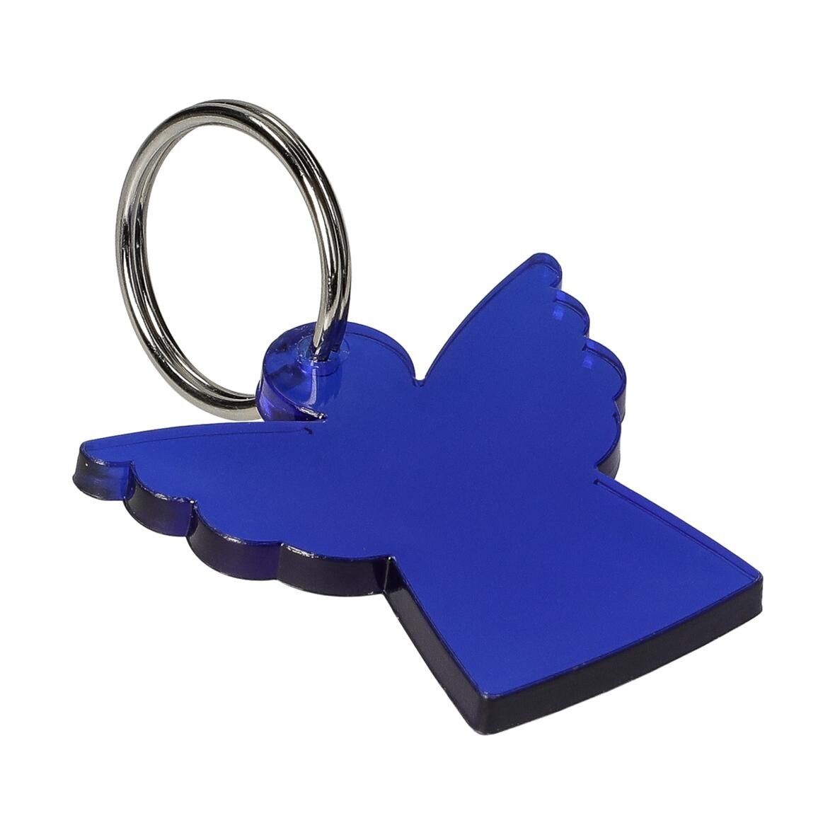Schlüsselanhänger Engel - trend-blau PS-316
