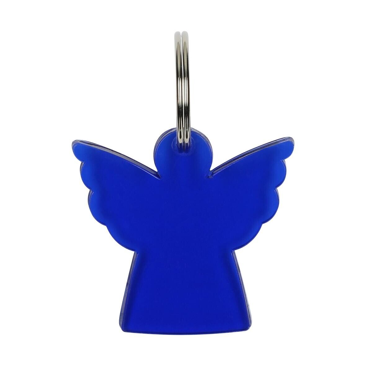 Schlüsselanhänger Engel - trend-blau PS-316