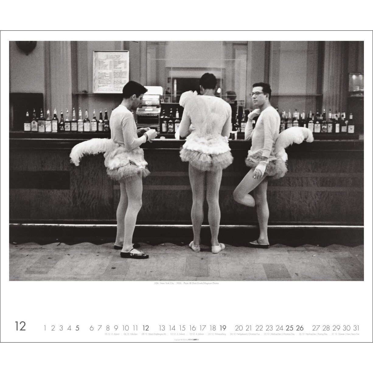 Magnum Photos - Elliott Erwitt - Kunst & Kultur Kalender-664
