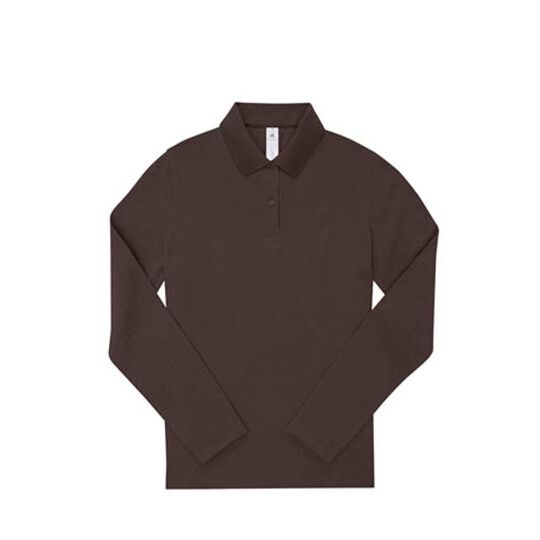 My Polo 180 Long Sleeve /Women - roasted coffee - S-204